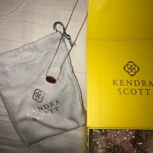 Kendra Scott Necklace maroon BRAND NEW